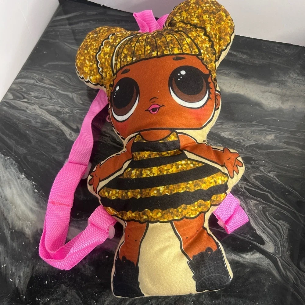 L.O.L. Surprise! Glitter Doll Backpack with Pink Straps